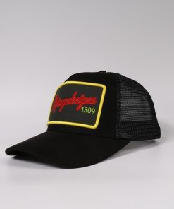 Mirage design 1309- Black Embroidery Hat