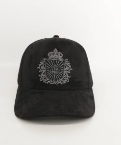 Mirage design 1309- Black Grey Embroidery Hat