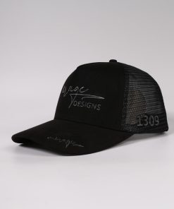 Mirage Black Horizon Mesh Face Cap - Style 1309