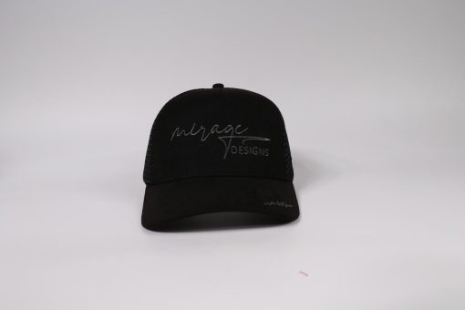 Mirage Black Horizon Mesh Face Cap - Style 1309 - Image 2