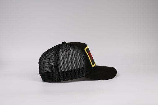 Mirage design 1309- Black Embroidery Hat - Image 5