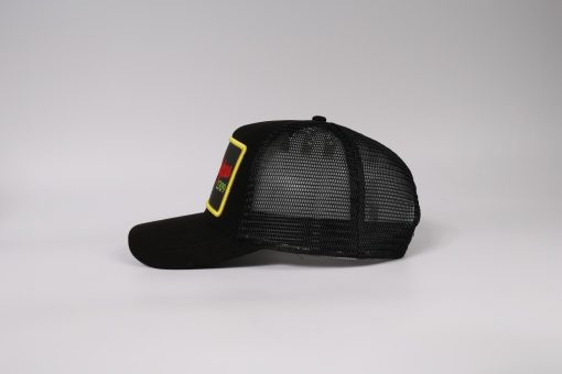Mirage design 1309- Black Embroidery Hat - Image 3