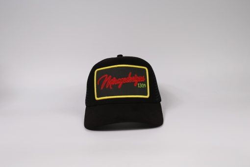 Mirage design 1309- Black Embroidery Hat - Image 6